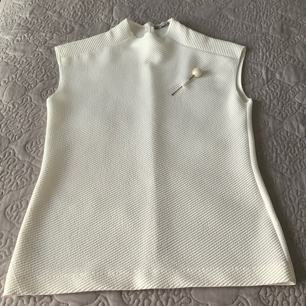 Zara Mock Neck top